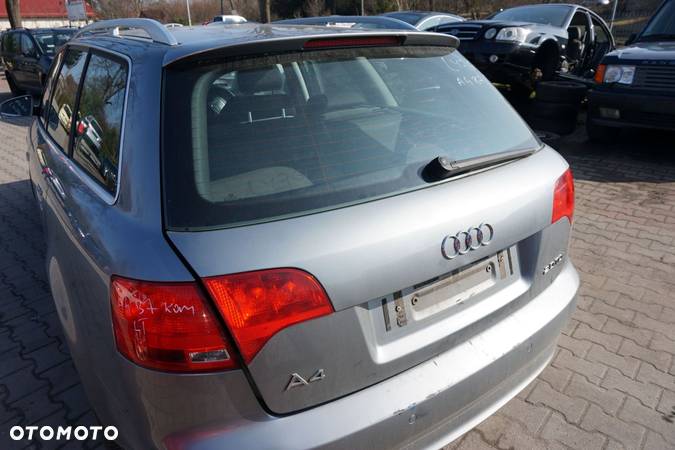 KLAPA BAGAŻNIKA TYLNA A4 B7 KOMBI LY7G  SREBRNY AUDI 2004-2008 - 2