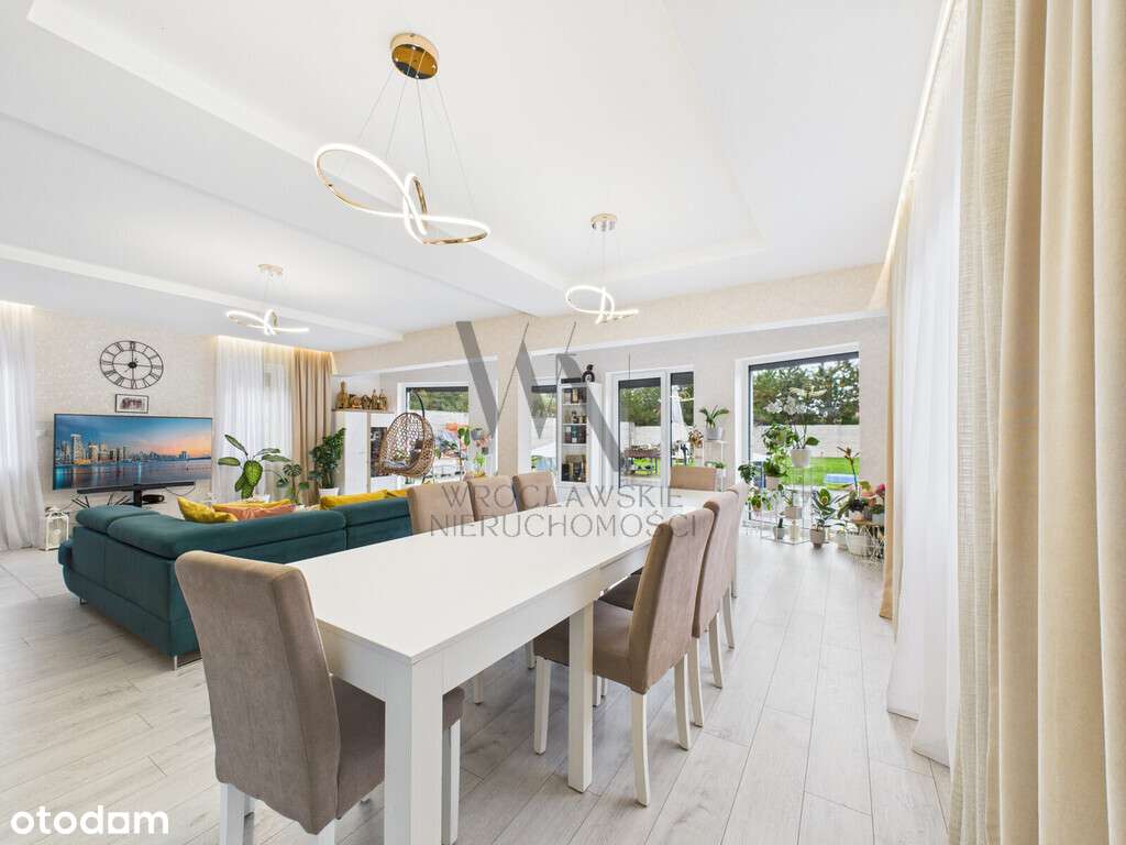 Nowa Cena! Gotowy Dom  z 5 sypialniami 15min WRO-5