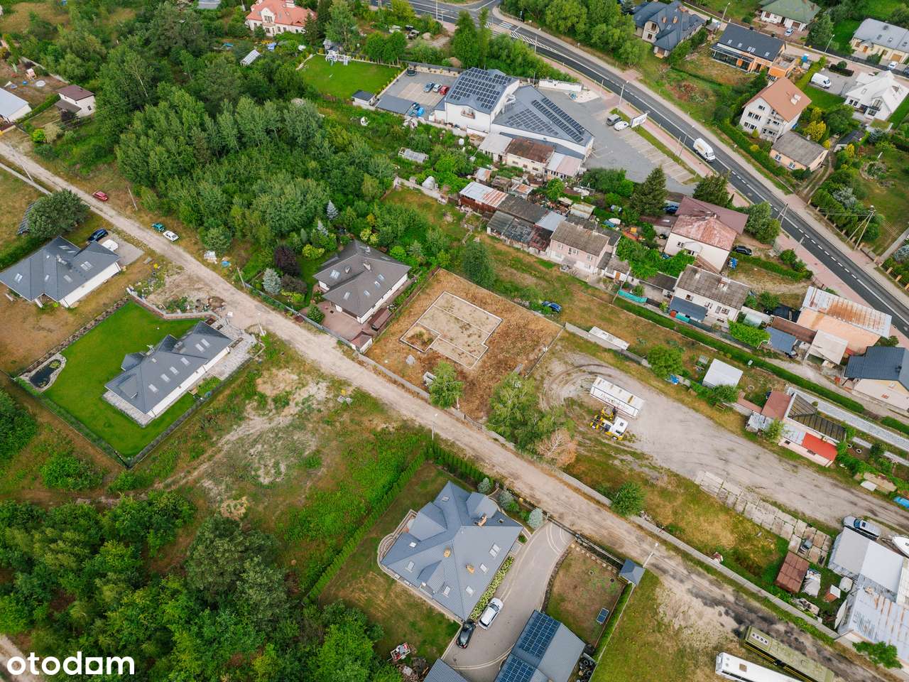 Działka z rozpoczętą budową domu parterowego - Pełny obrazek: 5/17