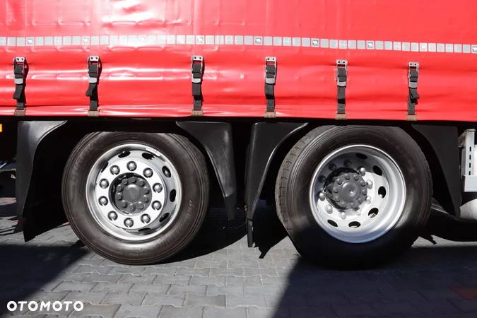 Mercedes-Benz ACTROS 2548 / ZESTAW TANDEM 120 M3 / PRZEJAZDOWY / 7,36 M + 8,15 M / KLIMA POSTOJOWA / - 12