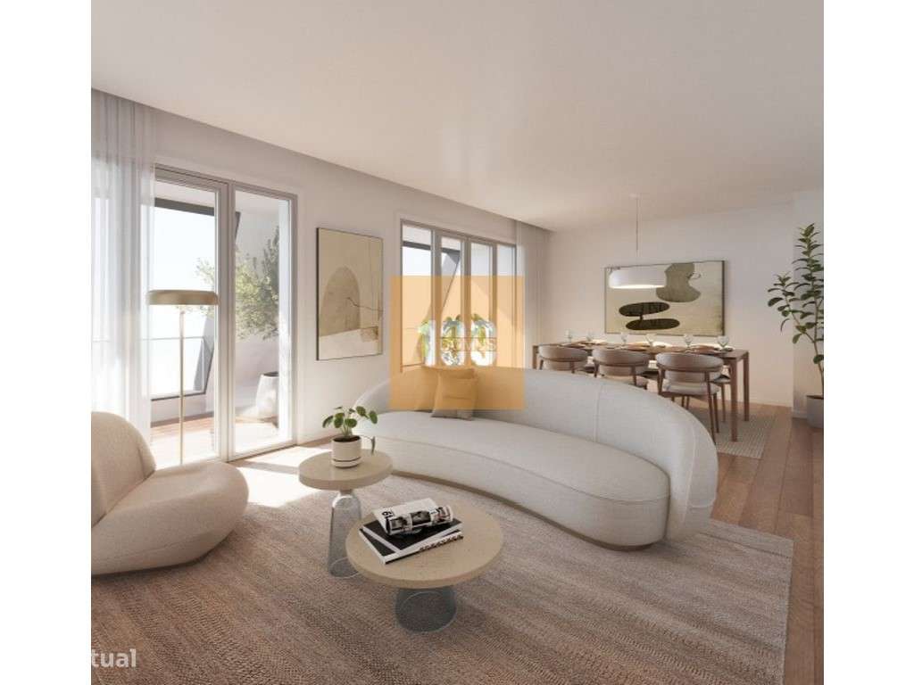 T2 novo com varanda - Baixa do Porto-2