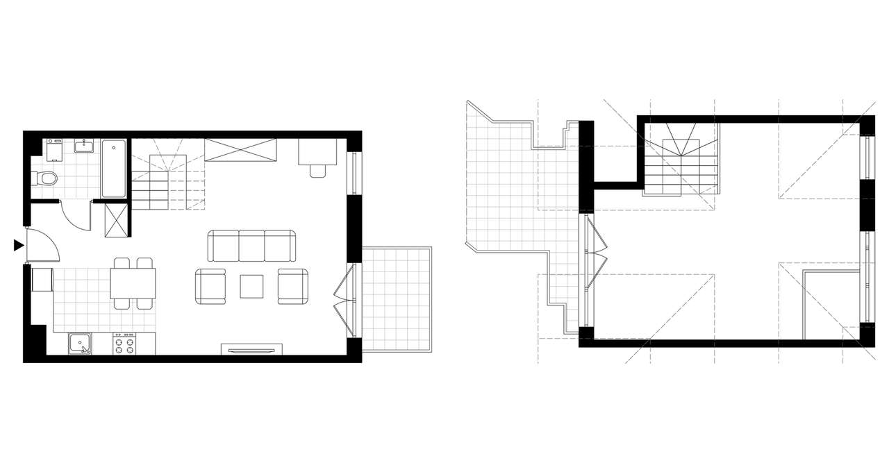 1-pokojowe mieszkanie 73m2 + taras Bez Pośredników - Pełny obrazek: 3/8