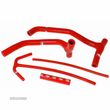 kit tubos radiador samco husqvarna smr 570 vermelho hus-4-rd - 1