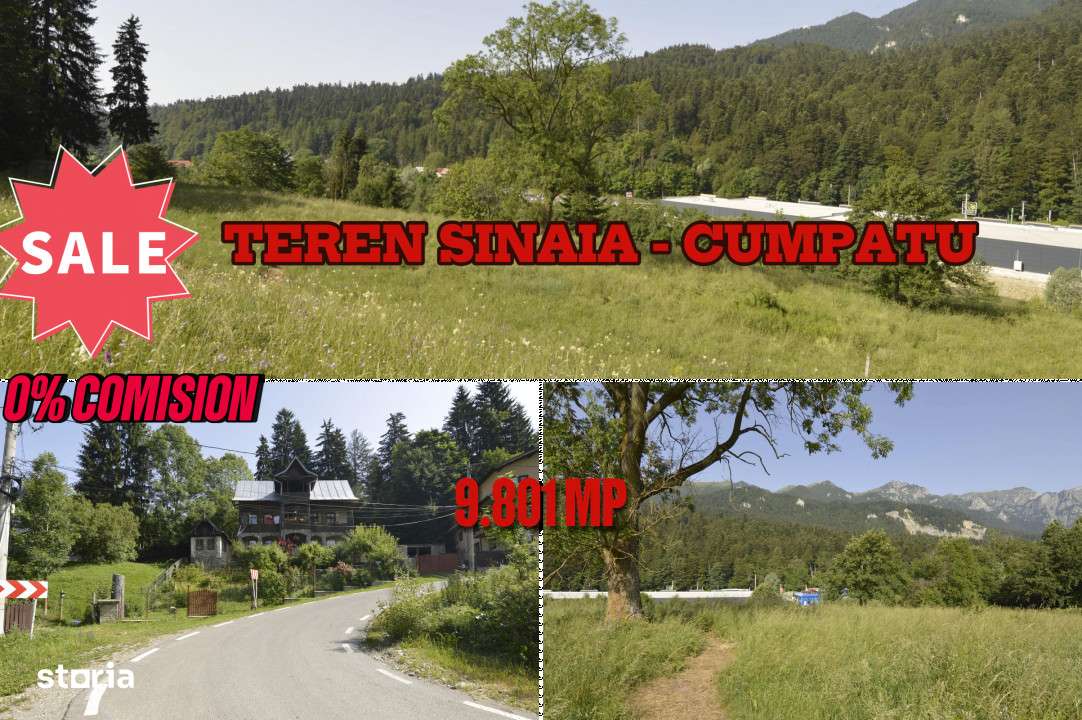 VANZARE TEREN INTRAVILAN SINAIA-CUMPATU Strada Zamora-9.801 mp-Comisio - Imagine principală: 5/19