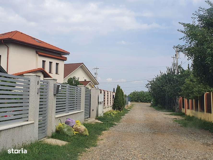 Teren Balotesti,vecinatate Dn1, utilitati+asfalt la 60 metri-12