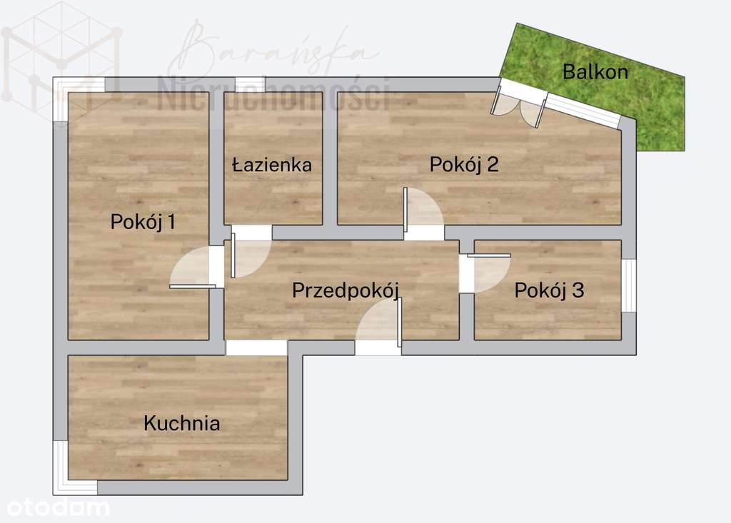 3 pokoje/Choiny/Gotowe do wprowadzenia-16