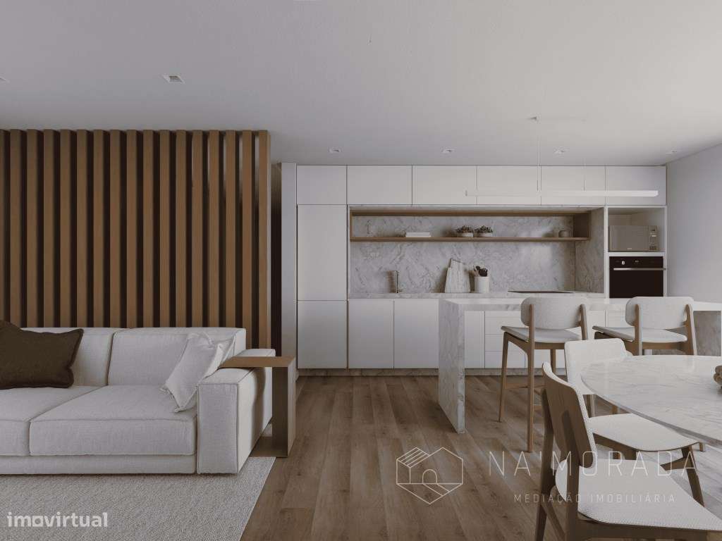 Apartamento T3 com terraço de 40m2 em São Félix da Marinha - Grande imagem: 4/33