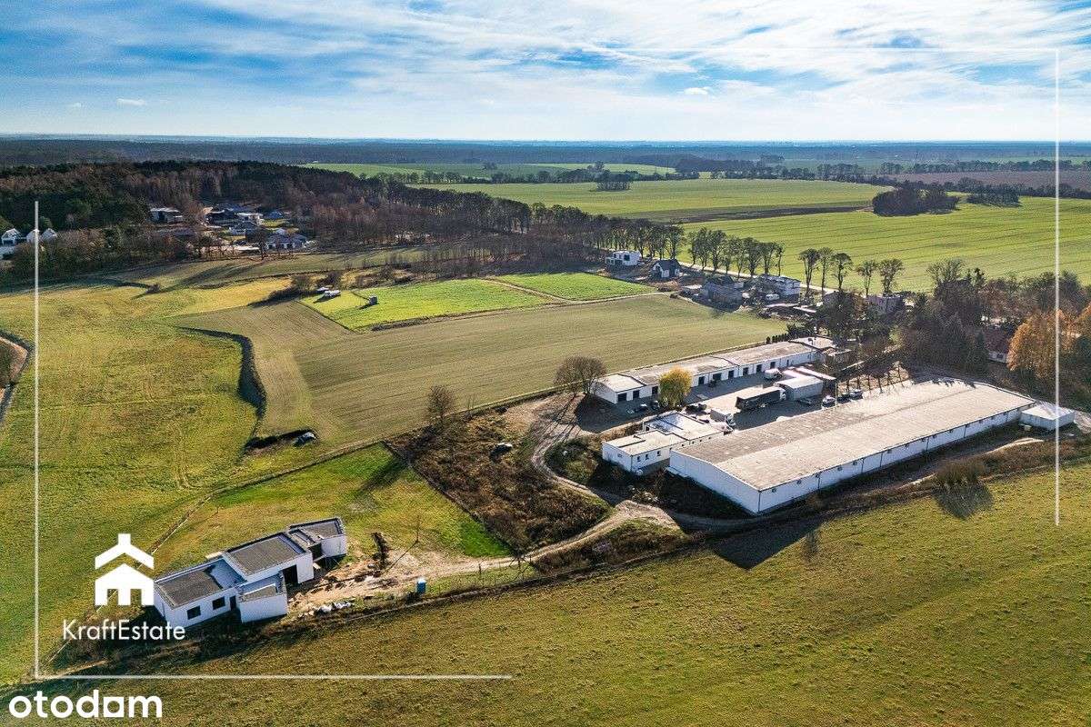 Działka pod dom lub halę 1400 m²-inwestycja !! - Pełny obrazek: 4/12