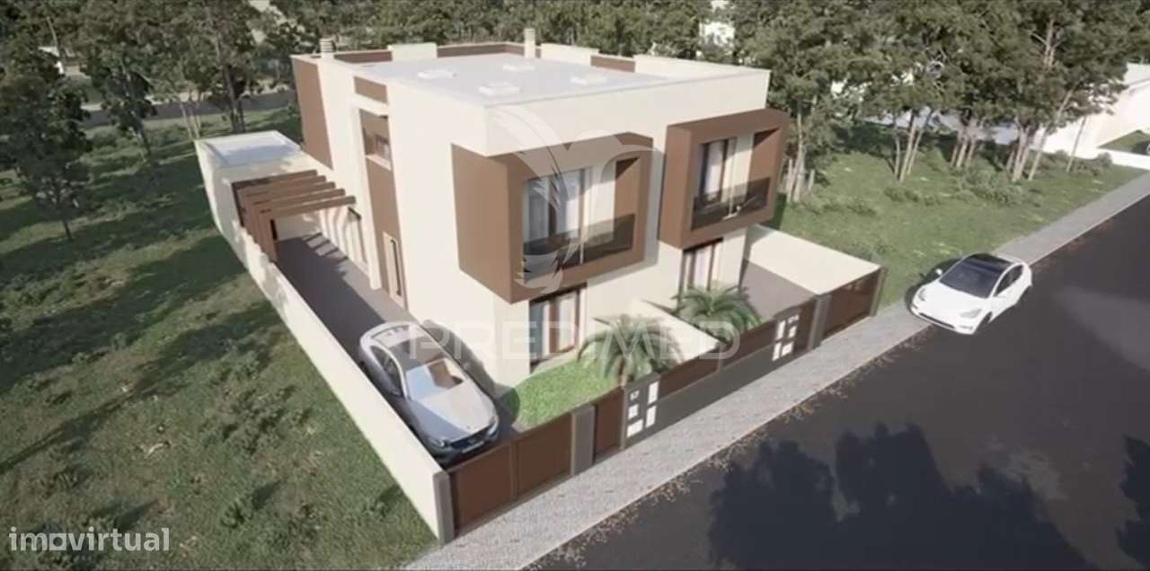 Projeto para Construção de Moradia Geminada T3 com Piscina – Pinhal... - Grande imagem: 4/12