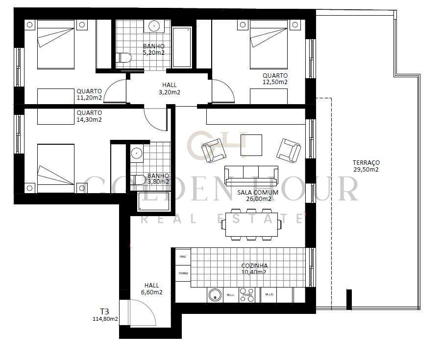 Apartamento T3 Venda em Santa Marinha e São Pedro da Afurada,Vila Nova-18