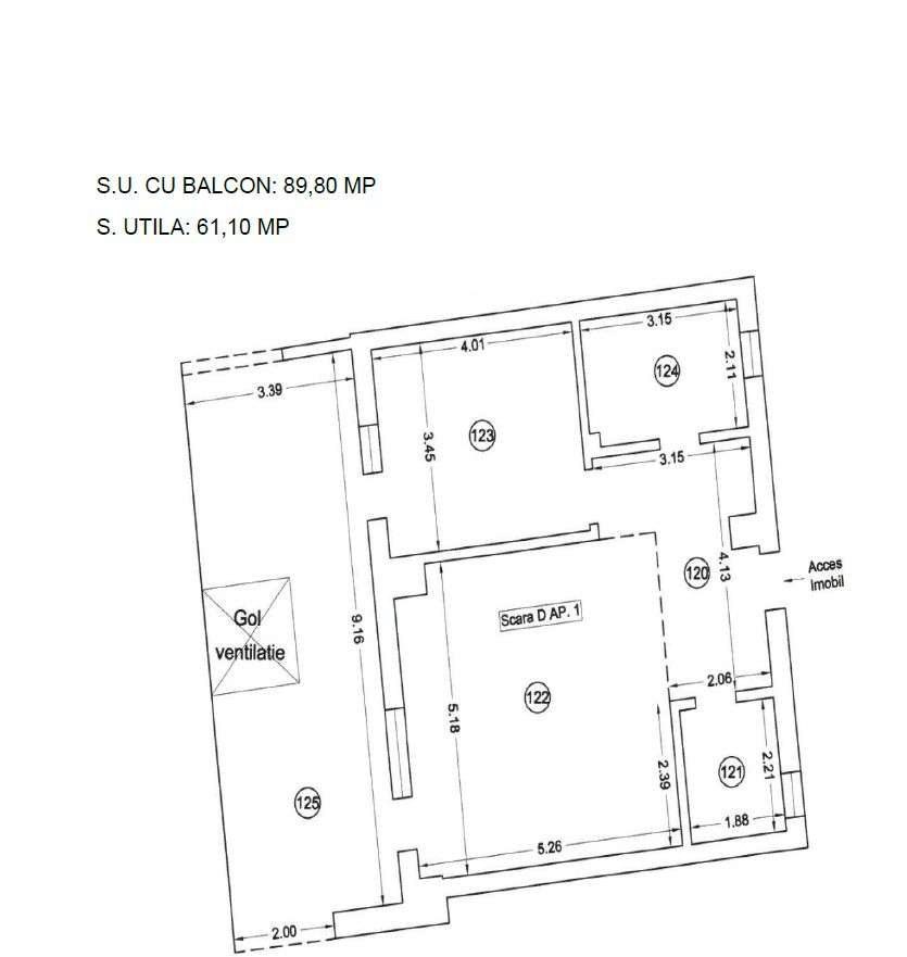 Solid Residence BUTOAIE- 2 CAMERE-CURTE PROPRIE finalizat,frontal lac - Imagine principală: 3/10