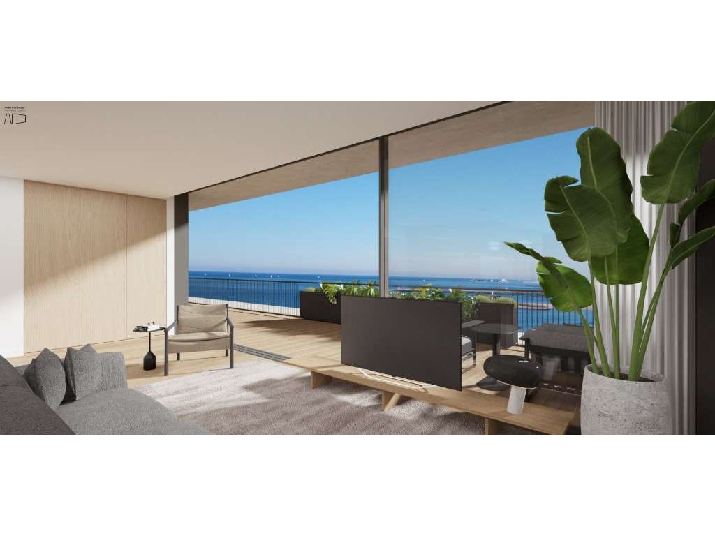 Apartamento T3 | Living Sea | Vista Mar | Canidelo , V.N.Gaia-5