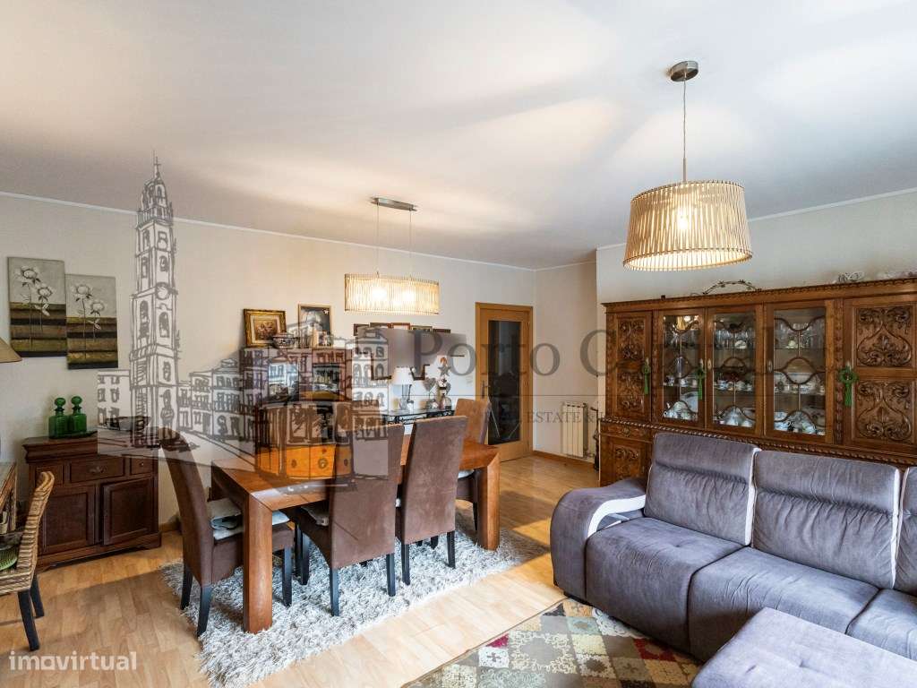 T3 com garagem e varanda no coração de Matosinhos - Grande imagem: 3/46