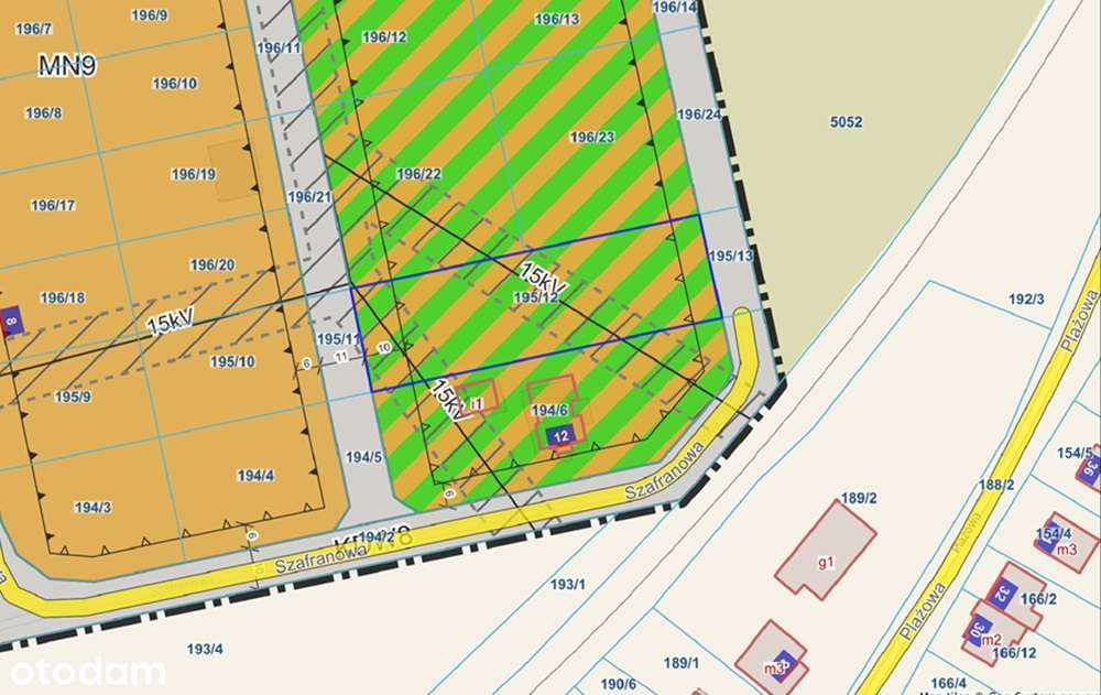 Działka budowlana przy lesie - Kobylec-7