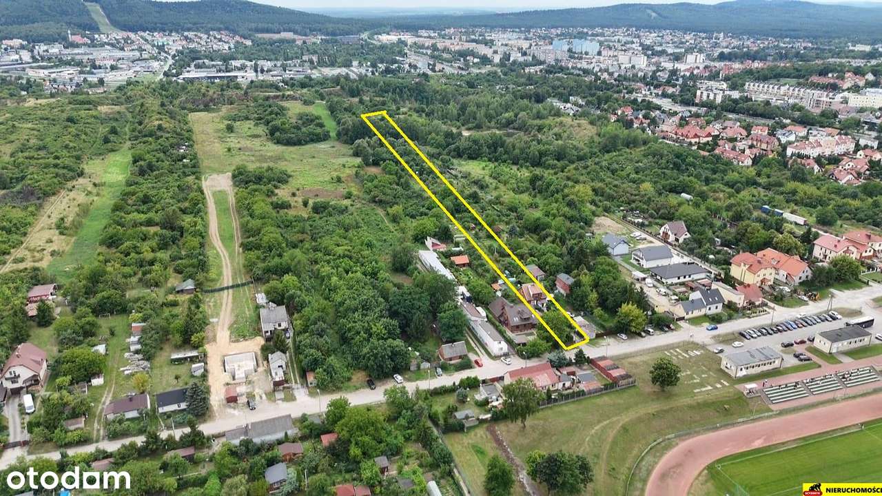 Działka Inwestycyjna 4400m2 Kielce ul Prosta  obok REZERWAT Wietrzni - Pełny obrazek: 5/7