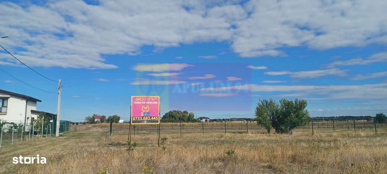Gulia, teren rezidențial 1500 mp, cu utilități - Imagine principală: 4/4