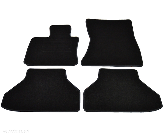 Covorase mocheta BMW X6 6/2008- Negru E71 E72, set de 4 bucati - 1