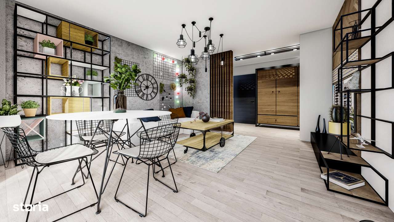 Apartament Tip Studio- 45,80  Mp- Srmonia Residence- Zona Coresi - Imagine principală: 4/22