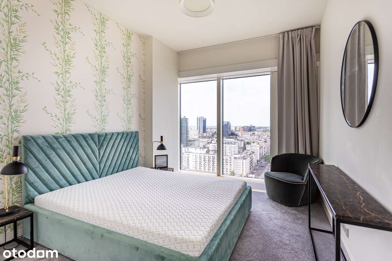 Apartament na Złotej 44 z przepięknym widokiem na Warszawską Wolę - Pełny obrazek: 3/6