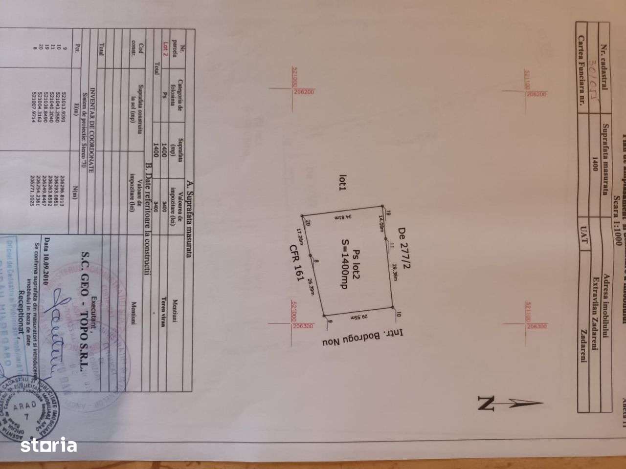 Teren intravilan Bodrog 9 euro"mp - Imagine principală: 3/6