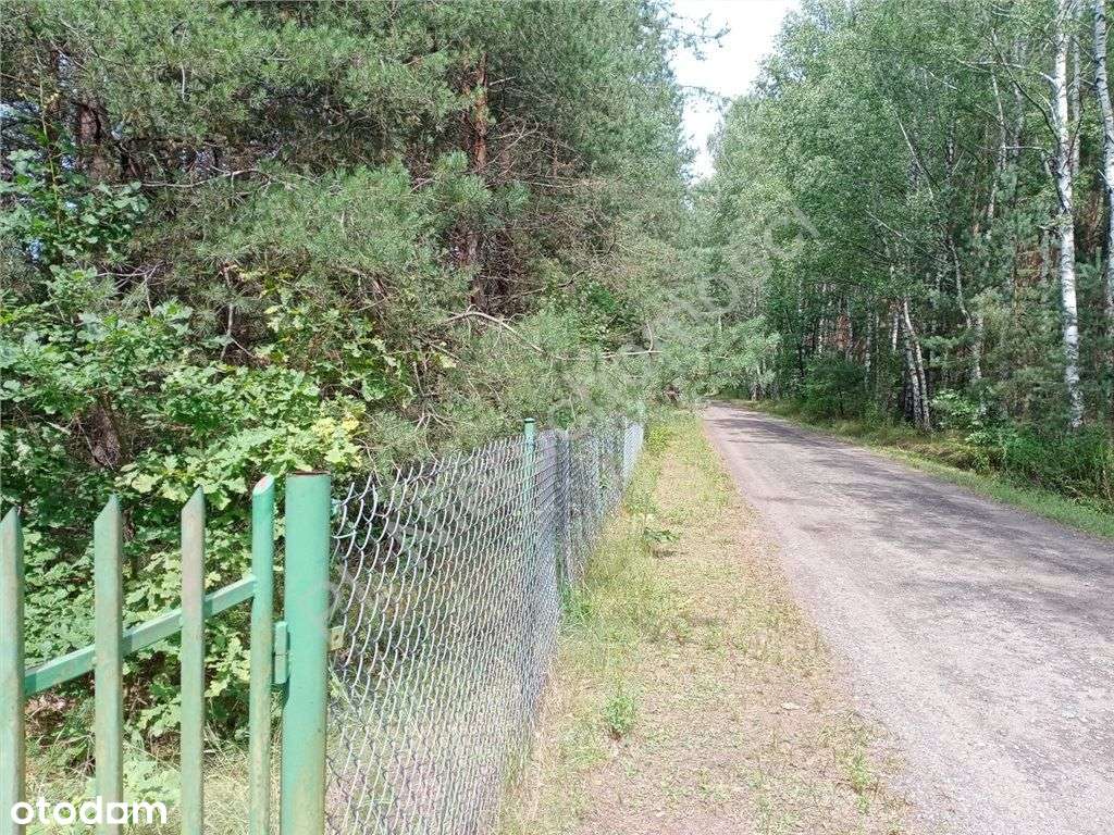 Działka w niedużej miejscowości letniskowej-1