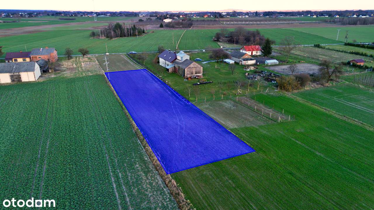 Działka budowlana blisko Łęcznej 20a - Pełny obrazek: 1/4