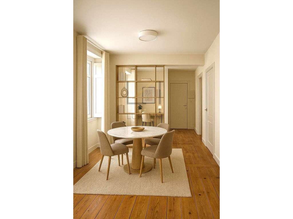 T3+1 duplex renovado e equipado na Ajuda, Lisboa - Grande imagem: 4/16