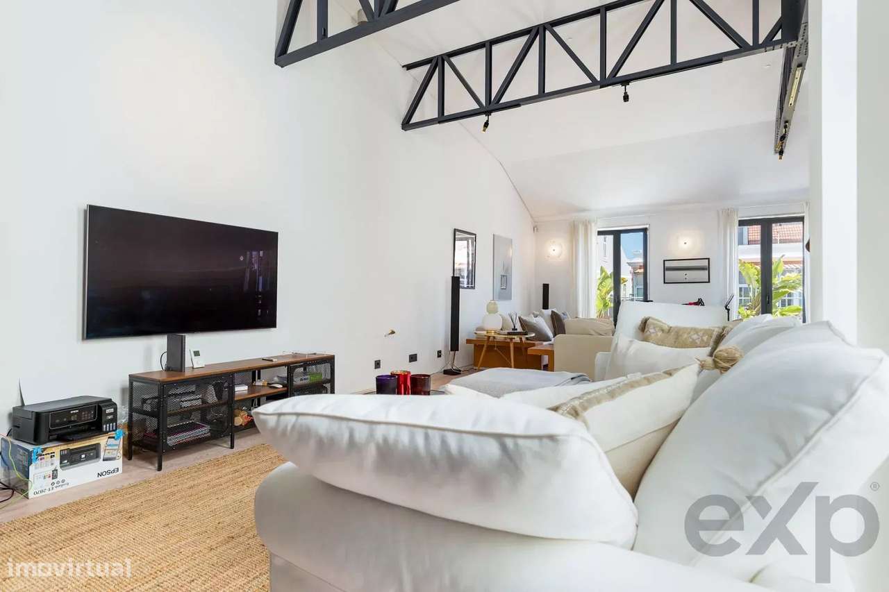 Apartamento T2 com terraço e piscina em condomínio privado - Grande imagem: 4/30