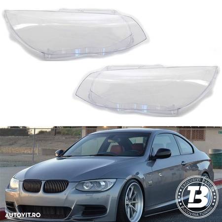 Sticle Faruri compatibile cu BMW Seria 3 E92 Coupe Pre-LCI - 2