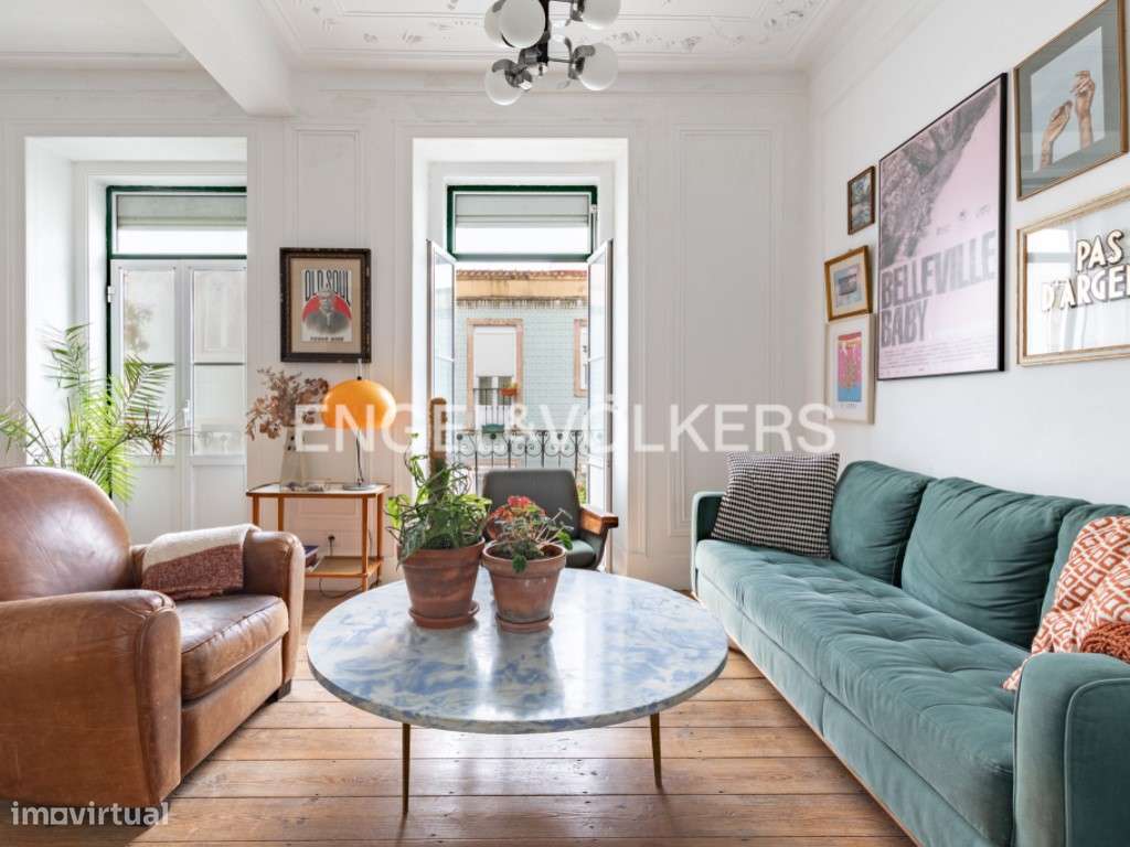 Apartamento T2 perto do Campo dos Mártires da Pátria - Grande imagem: 3/26