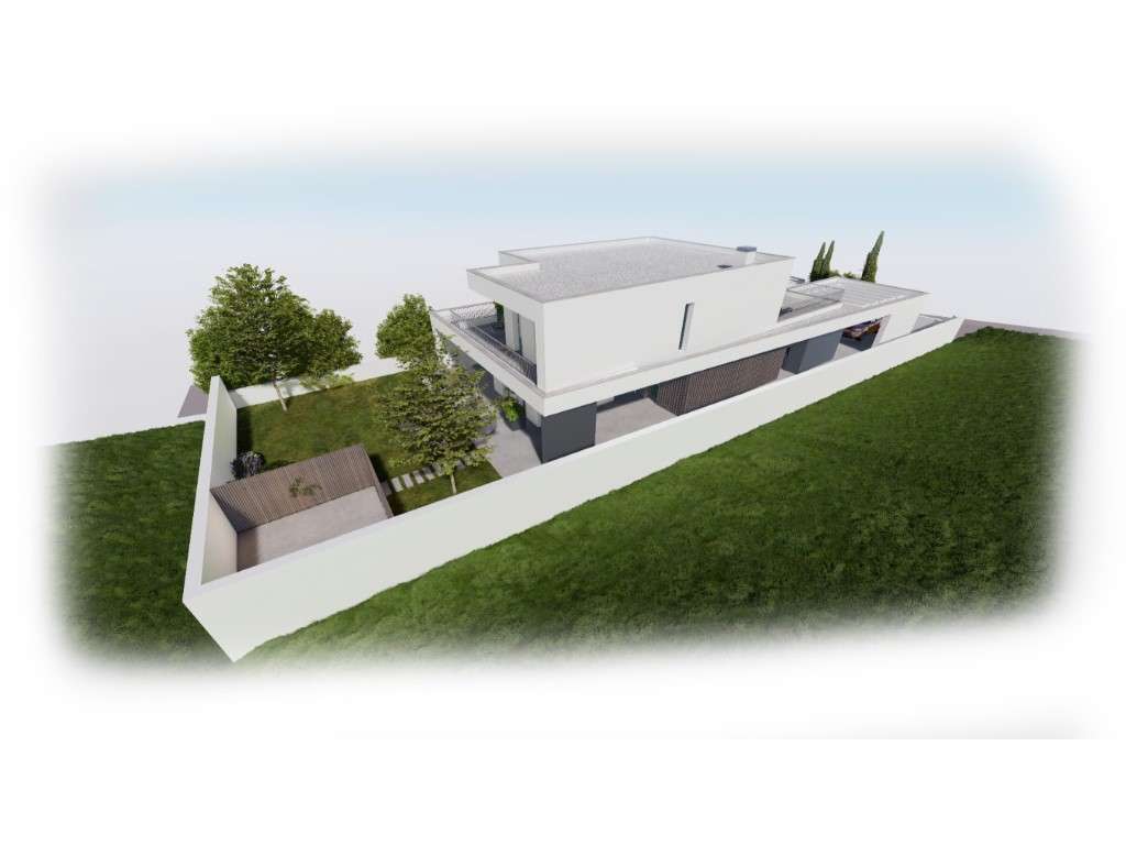 Moradia de luxo no Arelho com vista Foz- Em projecto para construção-21