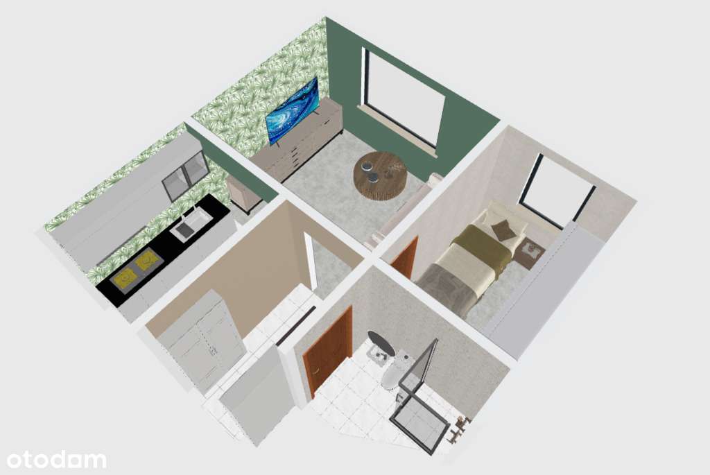 Wyjątkowe mieszkanie w Rogoźnie blisko jeziora!-10