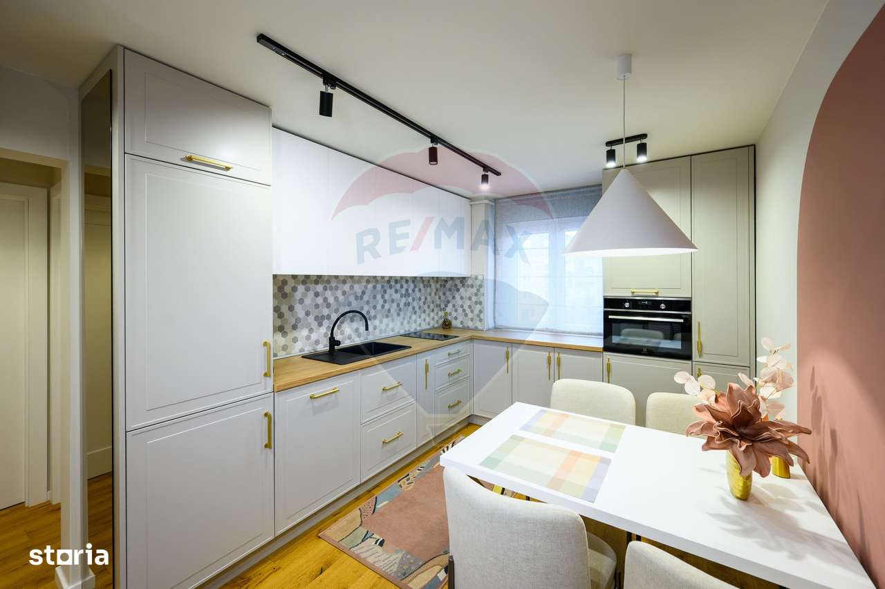 Apartament renovat, modern, cu 3 camere, de vânzare în Grigorescu-9