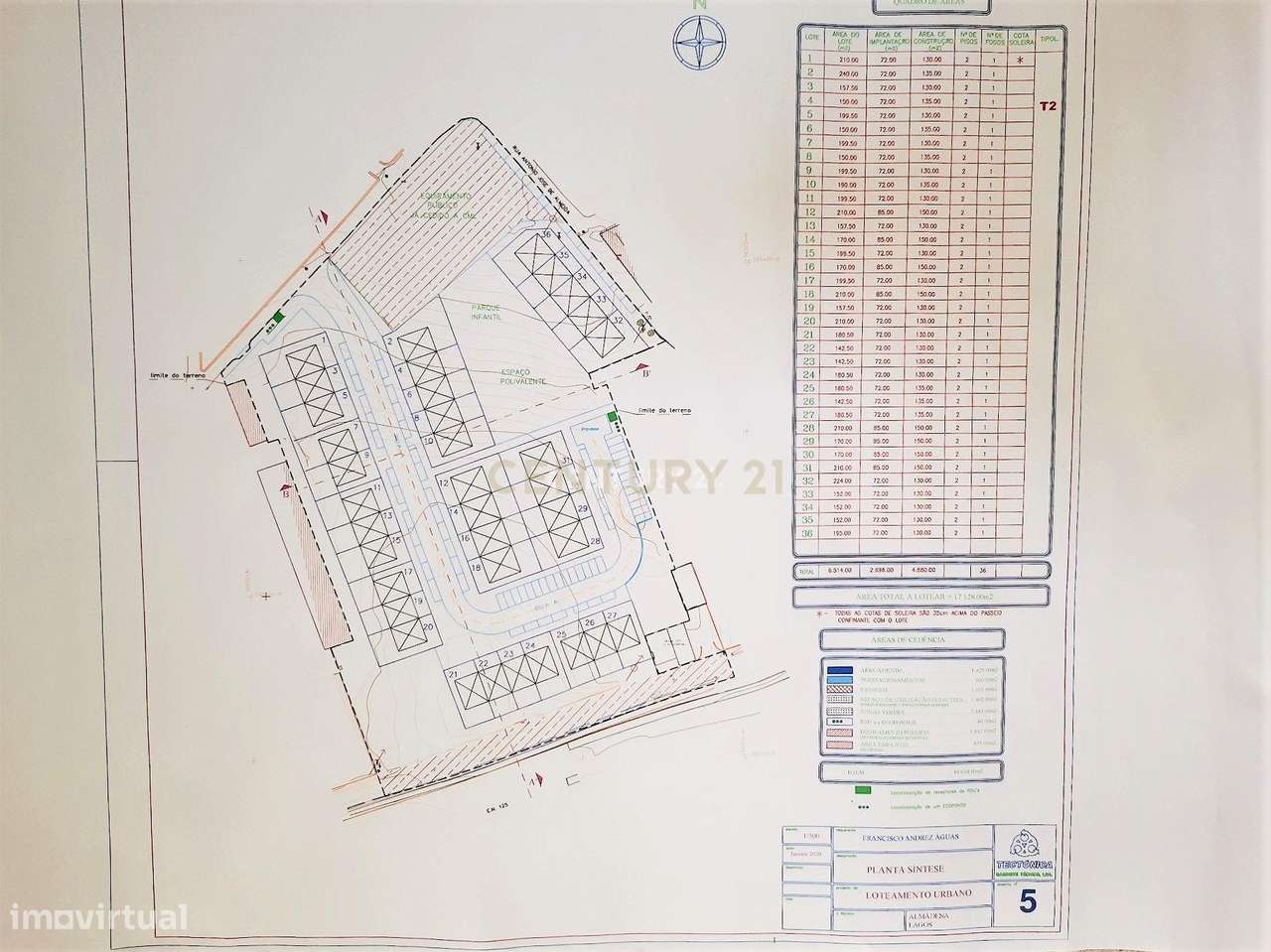 Terreno para construção de moradias em Lagos - Grande imagem: 4/9