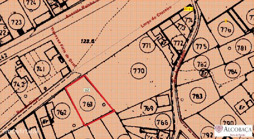 Terreno urbanizável em frente à GNR, Pataias - Grande imagem: 2/10