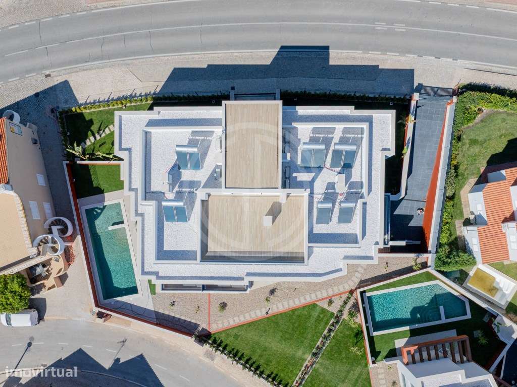 Apartamento T3 novo em condomínio com piscina, no centro de Vilamou...-19