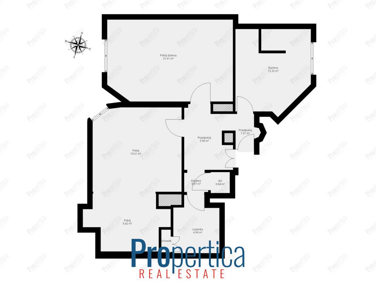 Ciche mieszkanie w przedwojennej kamienicy - 71 m²-8