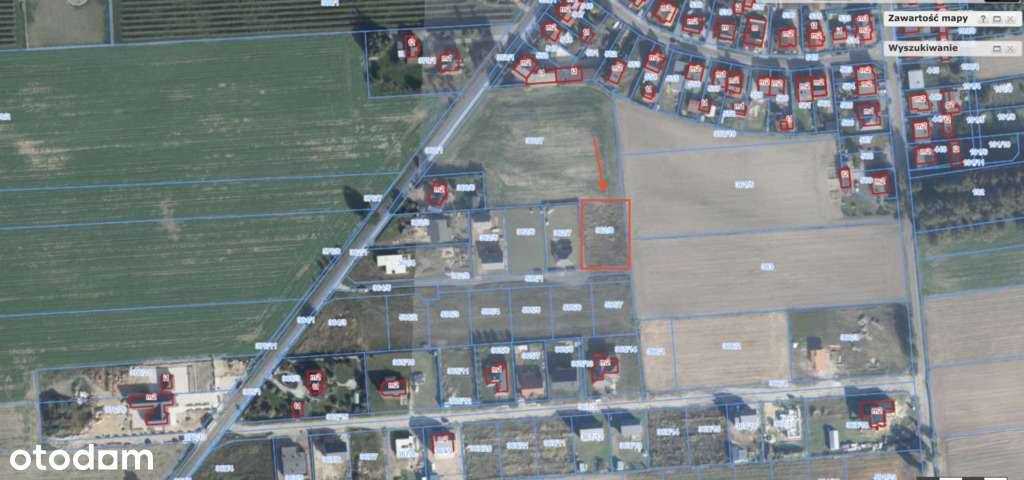 Działka pod zabudowę jednorodzinną w Kuślinie-1