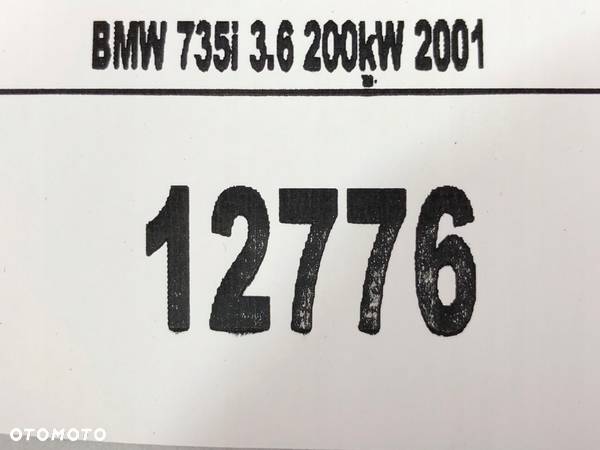 BMW E65 735i 3.6 LISTWA PROGOWA OSŁONA PROGU LEWA - 9