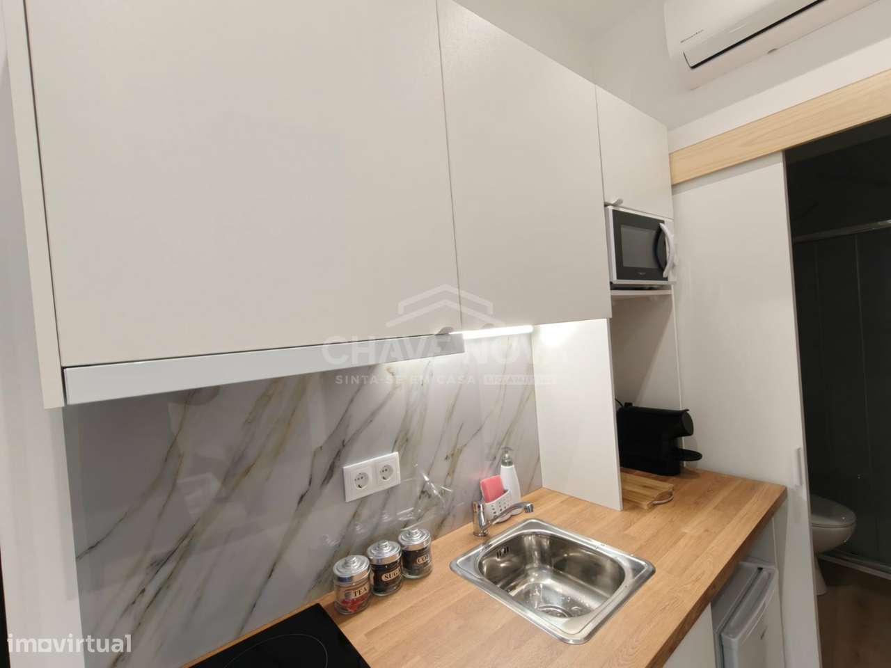 Moradia T1 Renovada mobilada e equipada em Campanha Porto-11