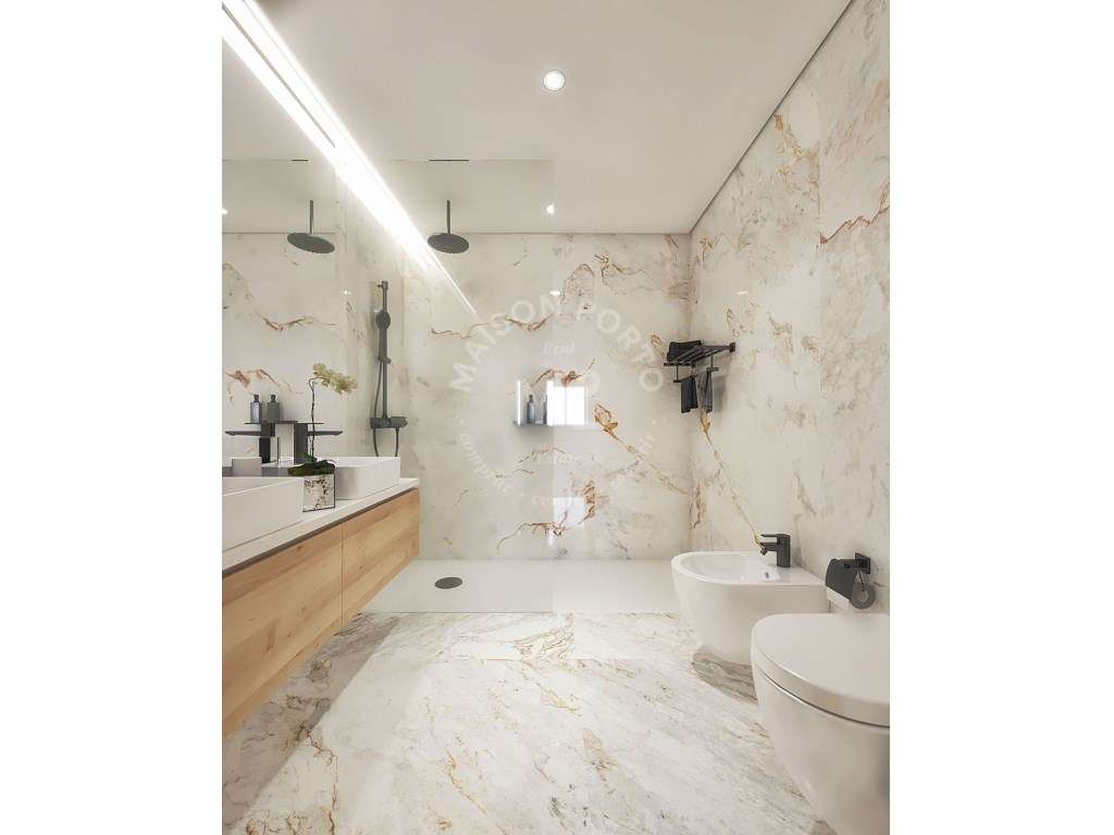 Apartamento T2 com Varanda e Lugar de Garagem em Leça da Palmeira, ...-12