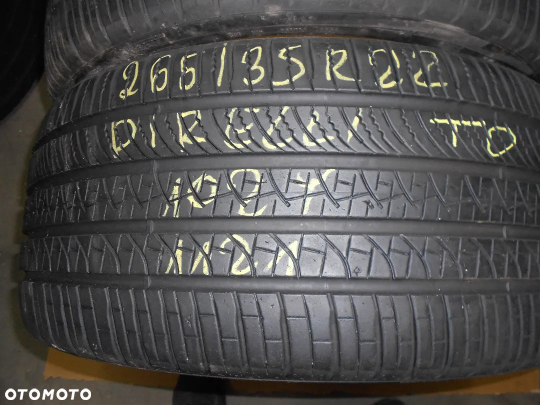 OPONY 265/35R22 PIRELLI PZERO ALL SEASON TO DOT 1121 7MM - 2