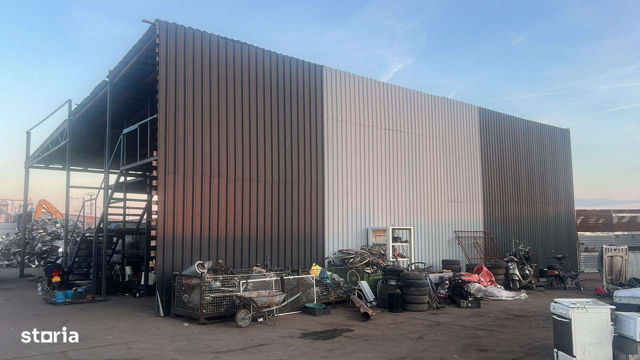 Hale ,casa de locuit, service auto,spatiu birouri + teren 10000 mp - Imagine principală: 5/8