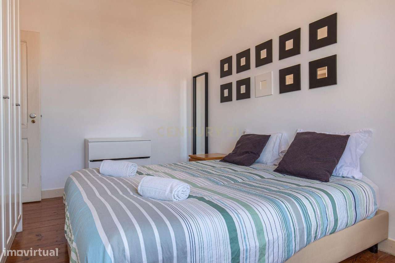 Apartamento T2 , na Rua da Aliança Operária  em Alcântara . - Grande imagem: 5/14