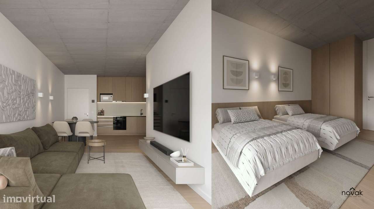 Apartamento T1 Venda em Pedrouços,Maia-5