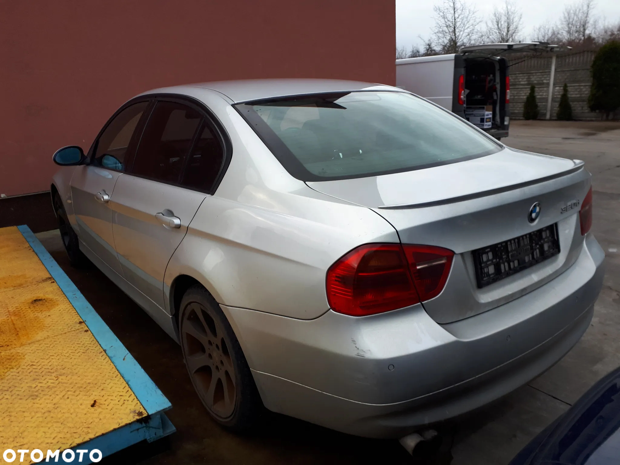 BMW E90 320D 04-08 MASKA PRZÓD PRZEDNIA 354 TITANSILBER - 8