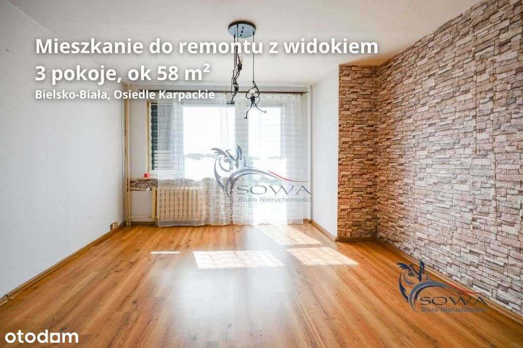 Mieszkanie 3 Pokoje, Os. Karpackie