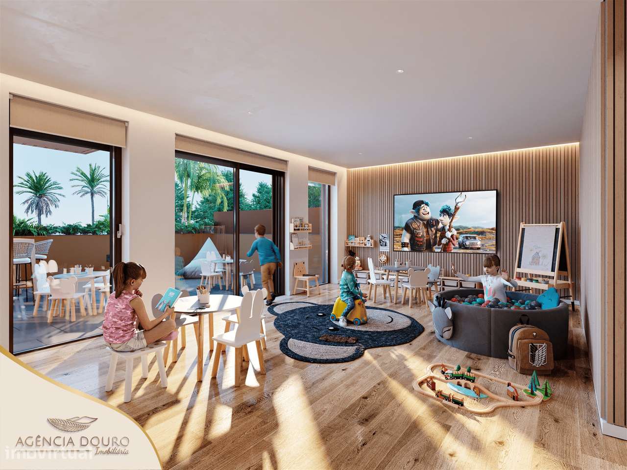 Apartamento T2 com varanda, condomínio fechado no coração de Rio Tinto-10