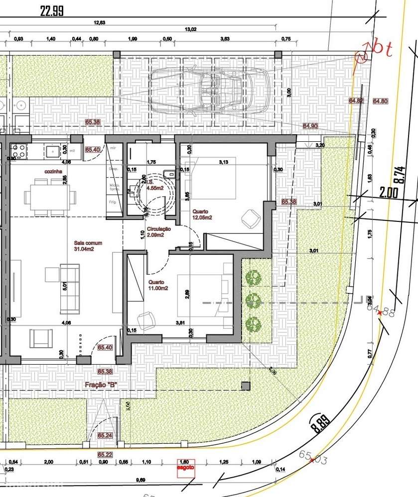 Moradia Nova Térrea T2 com Espaço Exterior e Pérgola - Pinhal General-6