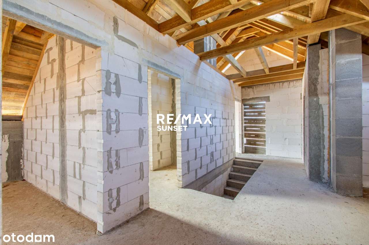 Dom w stanie surowym otwartym | 125 m² | 15 km od Kołobrzegu-12